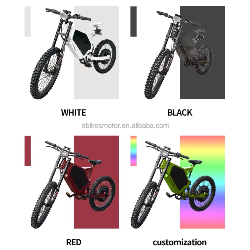 改造最強マウンテン72V 12000Wエンデューロ電動自転車 - 72V 12000W Electric Dirt Bike のレビューと価格